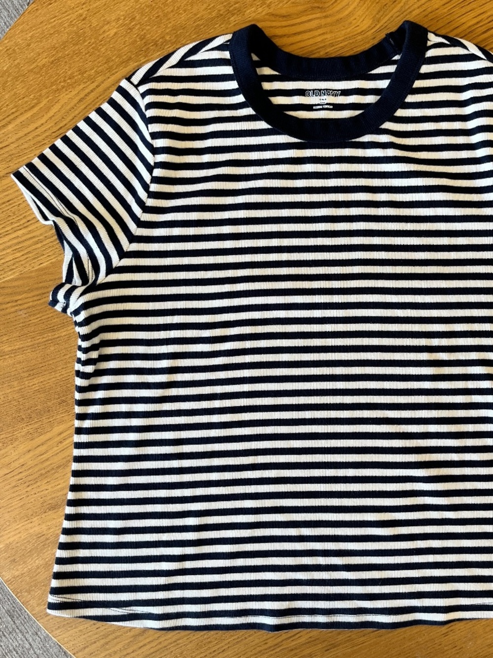 Old Navy XXL Soft Striped Breton Tee